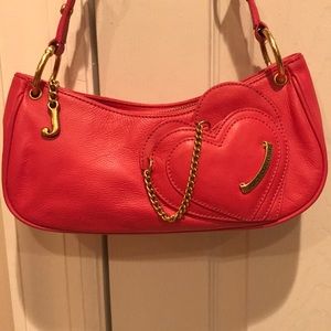 Juicy Couture pink leather purse